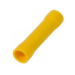 Гильза соединительная изолированная 1.5-2.5 мм.кв., желтая e.splice.stand.bv.2.yellow