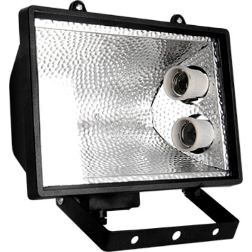 Фото Прожектор на 2 патрони Е27 чорний e.save.light.2e27.1000.black Электробаза
