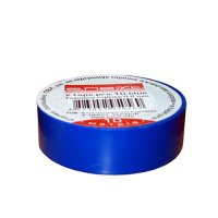 Фото Изолента из самозатухающего ПВХ, синяя, 20м, e.tape.pro.20.blue