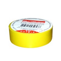 Фото Изолента из самозатухающего ПВХ, желтая, 20м, e.tape.pro.20.yellow