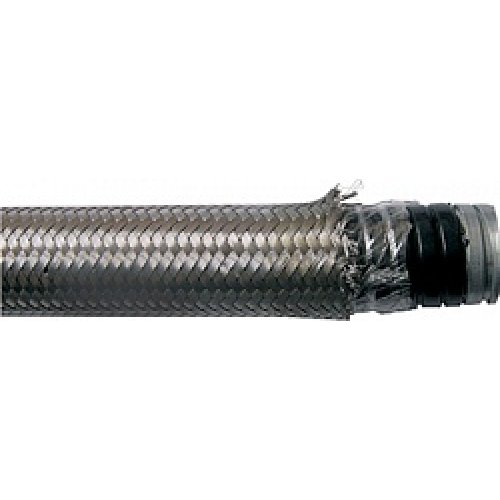 Фото Металлорукав в оплетке e.met.sleeve.stand.proof.braid.32 E STAND d 32мм Электробаза