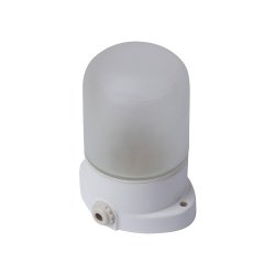 Светильник термостойкий керамический Е27 60Вт IP54 белый e.light.sauna.1.60.27.