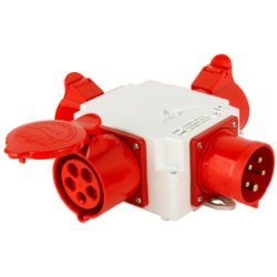 Монтажный набор - разветвитель 32A 5P5 400V/2x32A 5P5 400V, 1x16A 5P 400V