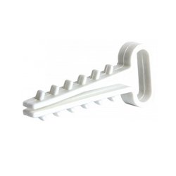 Дюбель ялинка 14мм для кабелю плоского 100 шт. e.metiz.dowel.flat.fir.14