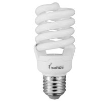 Фото Лампа энергосберегающая 2-CFL-20-215 20w 2700 Е27 SIRIUS (2 лампы)
